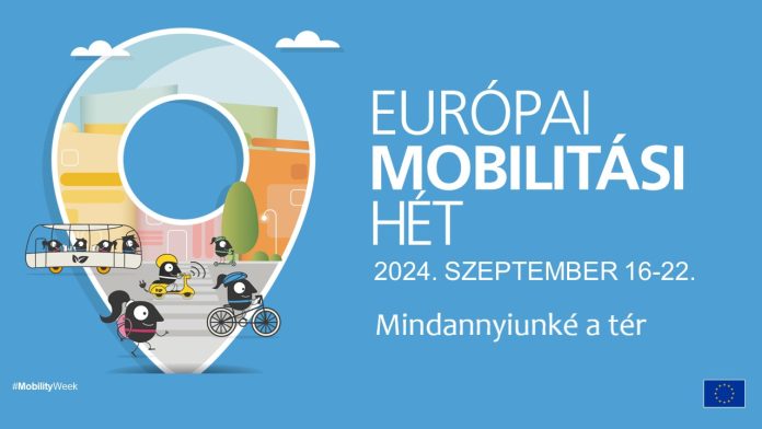 Európai Mobilitási Hét Arculati anyaga 2024-ben