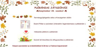 szeptemberi játszóház a plébánián