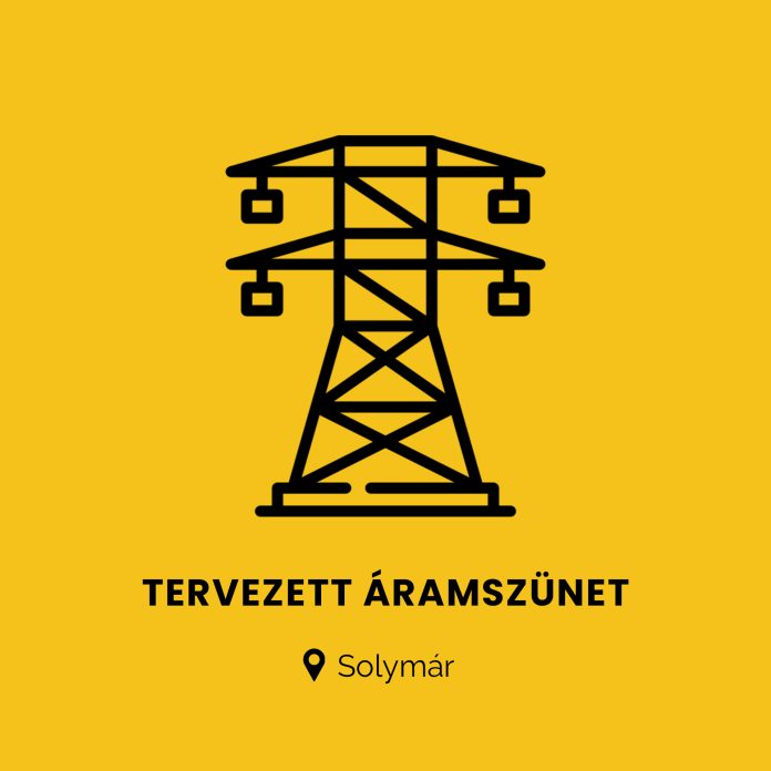 Szeptemberi áramszünet Solymáron