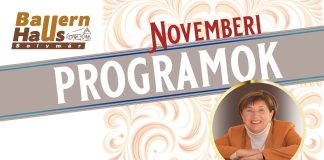 Novemberi programjaival hívogat a Svábház