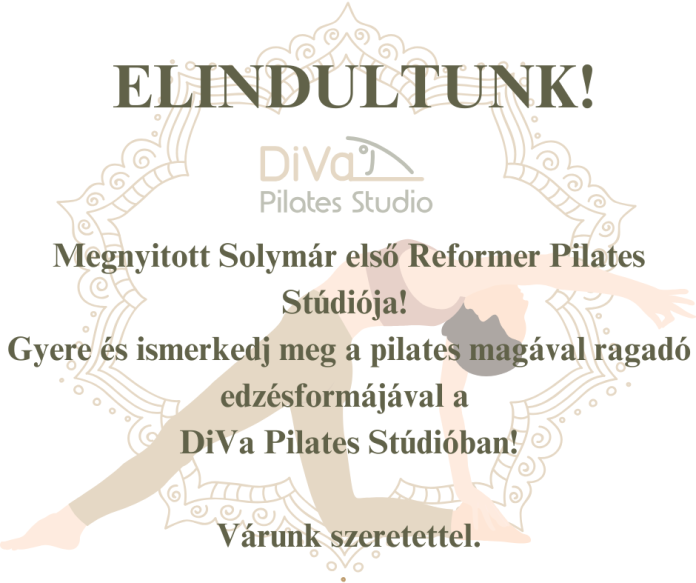 Megnyílt Solymár első reformer pilates studiója